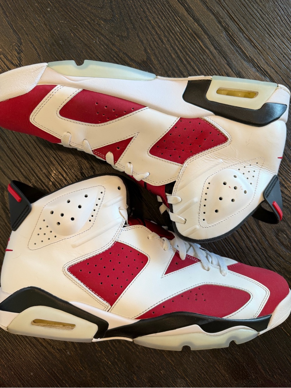 Size 14 -Nike air Jordan 6 Retro OG Mid Carmine